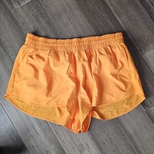 Aerie Vibrant Orange Athletic Shorts